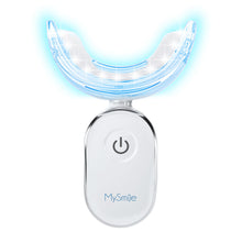 Load image into Gallery viewer, MySmie 28PC 6%HP Teeth Whitening Strips Kit with 28-LED Light Tray Stain Removal
