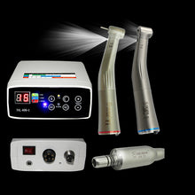 Load image into Gallery viewer, CICADA Dental Electric Micro Motor +1:1/1:5/16:1 Firber Optic Handpiece Contra Angle
