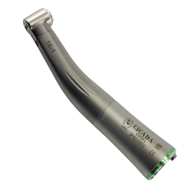 CICADA Dental 16:1 Fiber Optic Reduction Low Speed Handpiece Contra Angle
