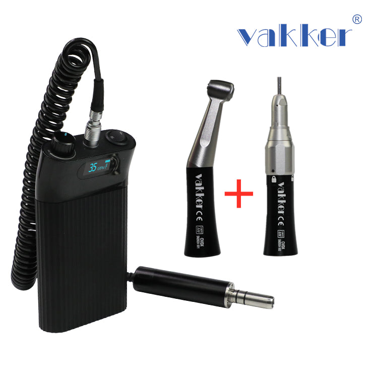 Vakker® 35K Portable Polisher Brushless Micromotor 3/32＂bit